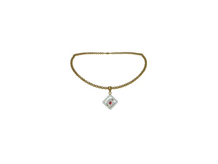 Diamond Gold Necklace