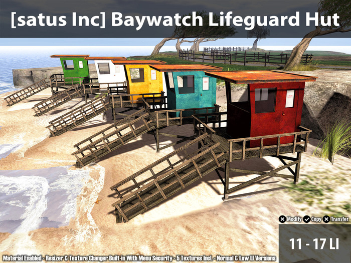 [satus Inc] Baywatch Lifeguard Hut