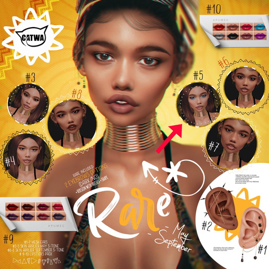 #5 --- May - CATWA SKIN App.