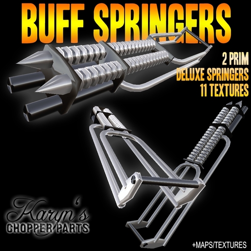 Buff Springers - sculpted motorcycle forks