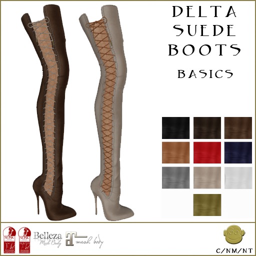 BM Delta Suede Boots Basics
