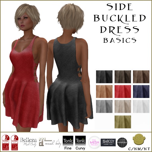BM Side Buckled Dress Basics