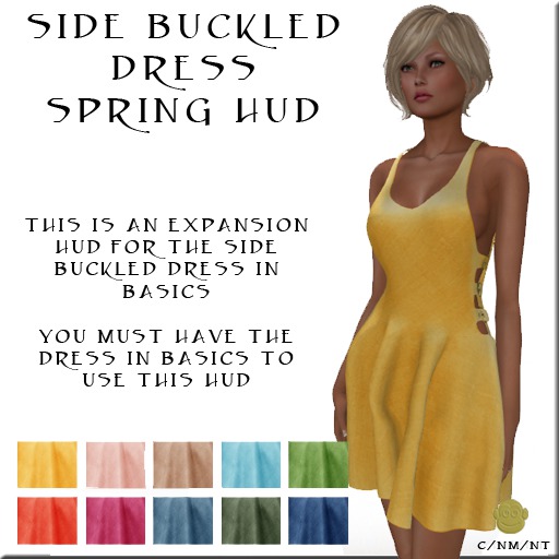BM Side Buckled Dress Spring HUD