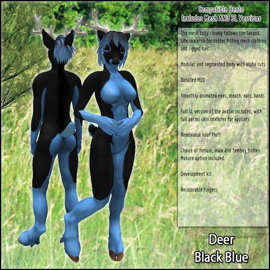 DSD_Deer2 BlackBlue