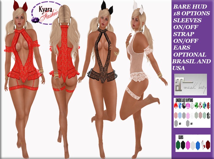 Kyarafashion Strelinha Bare Lace Fitmesh Hud 18 Options