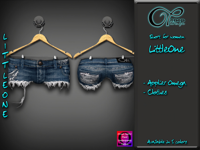 ..:: OPOPOP // LittleOne Blue V#2 // Short ::..