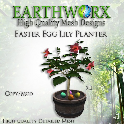 :.EARTHWORX.: Easter Egg Lily Planter [BOX]