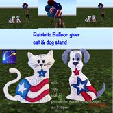 Balloon Bouquet giver Patriotic stars & stripes USA