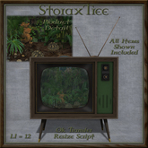 Portland Retro TV Terrarium A9