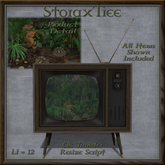 Portland Retro TV Terrarium A13