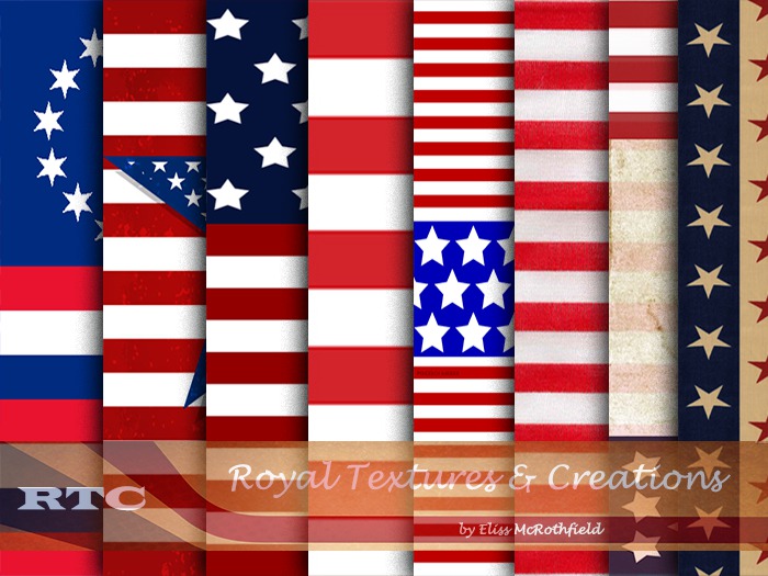 RTC-USA PATRIOTIC TEXTURES PACK 2