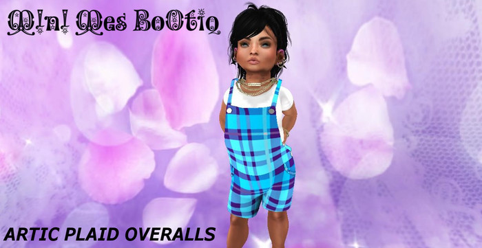 MMB - Artic Plaid Overalls