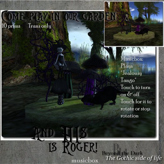 BtD {Decor}Come play in our garden: This is Roger! {Boxed}