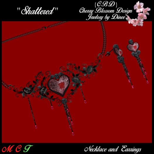 {CBD} Shattered Necklace Set (boxed)