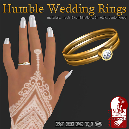 **N** Humble Wedding Rings