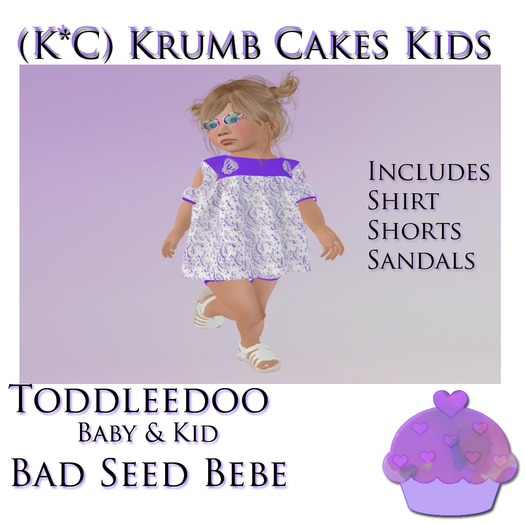 (K*C) Violet Twist TD and Bebe Boxed