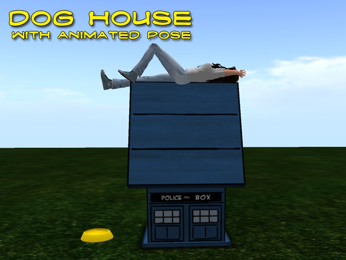 Snoopy Tardis House