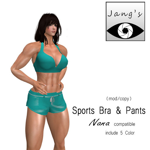 Jang's -FitnessNana_Sports Bra&Pants [BOX]