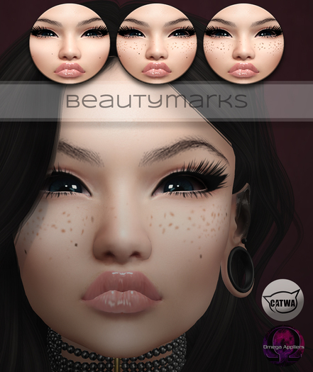 .:cheeky:. Beautymarks! CATWA & OMEGA APPLIER