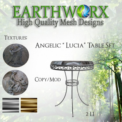 :.EARTHWORX.: Angelic Lucia Tables [BOX]