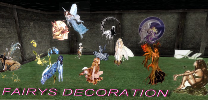 FULL PERM FAIRYS  DECORATION