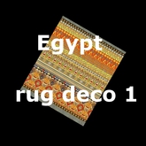 Egypt - rug deco 1
