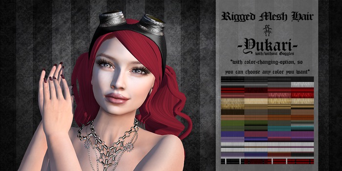 #CC# Yukari Hair Demo !!!