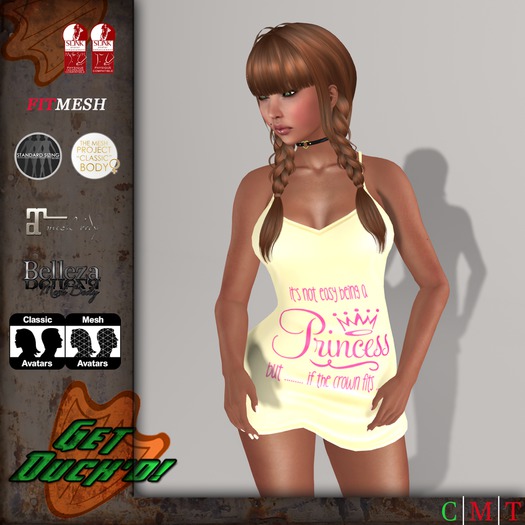 GD - Not easy being a Princess Mini Dress