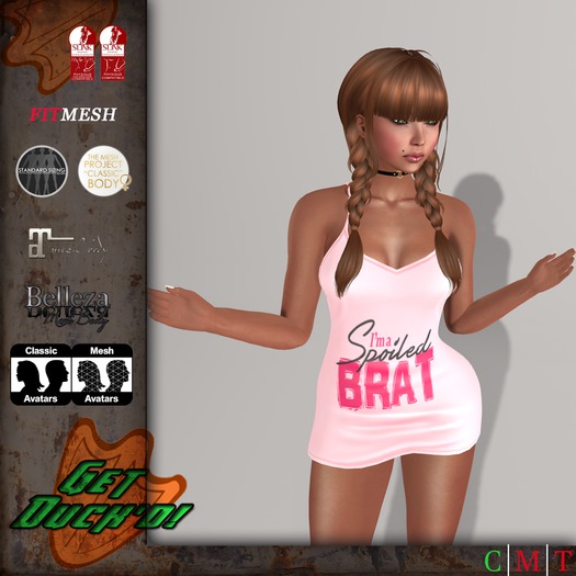 GD - Spoiled Brat Mini Dress