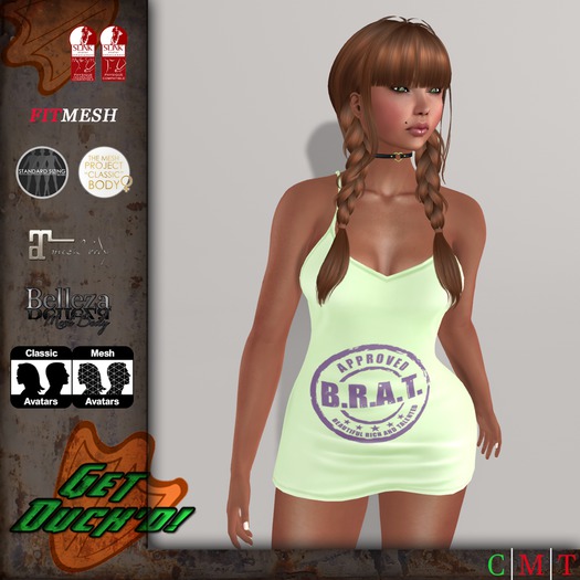 GD - Approved Brat Mini Dress