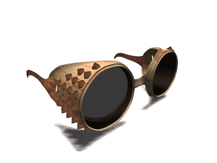 Glasses Wood Unisex