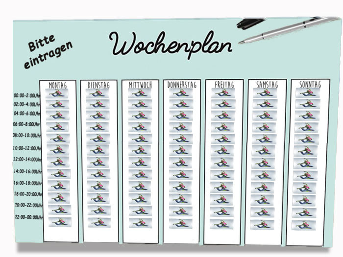 KimMesh Schedule Staffboard Mitarbeiterplan