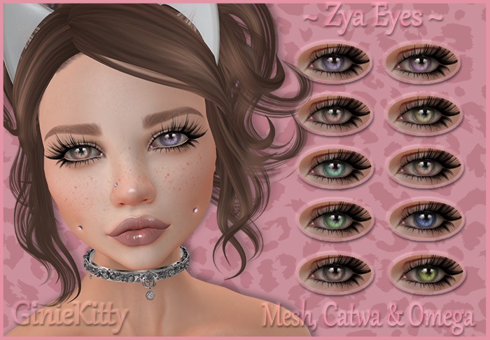 ~GK~ Zya Eyes Mesh and Omega