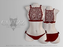 [Glitzz] Diana Lingerie - Red