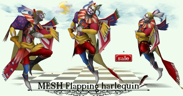 MESH Flapping harlequin(C&M)