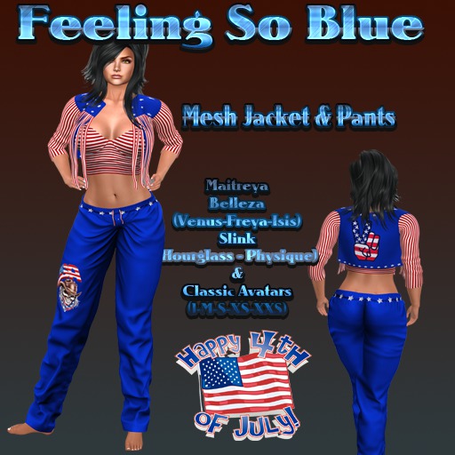 Feeling so Blue  4th July Outfit
