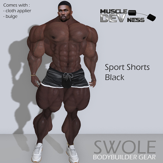 SWOLE - Sport shorts black