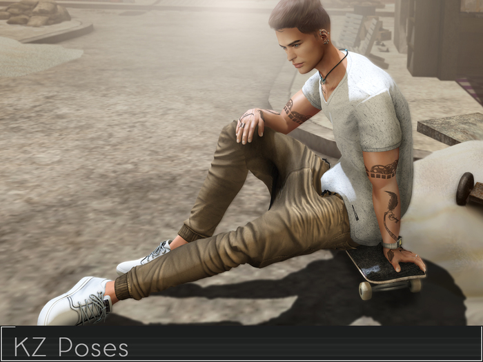KZ poses - Cogitate - Male pose - Bento