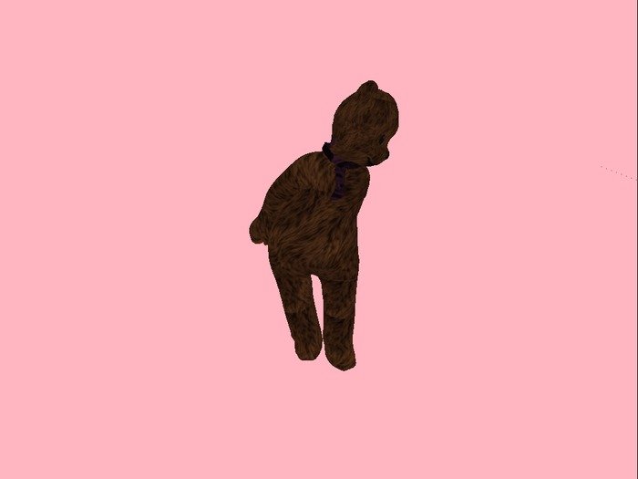 Ted E. Bear  avatar with  brown bear hud