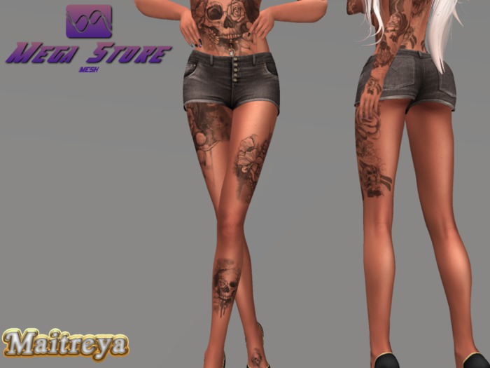 GINA SHORTS MAITREYA - Brown