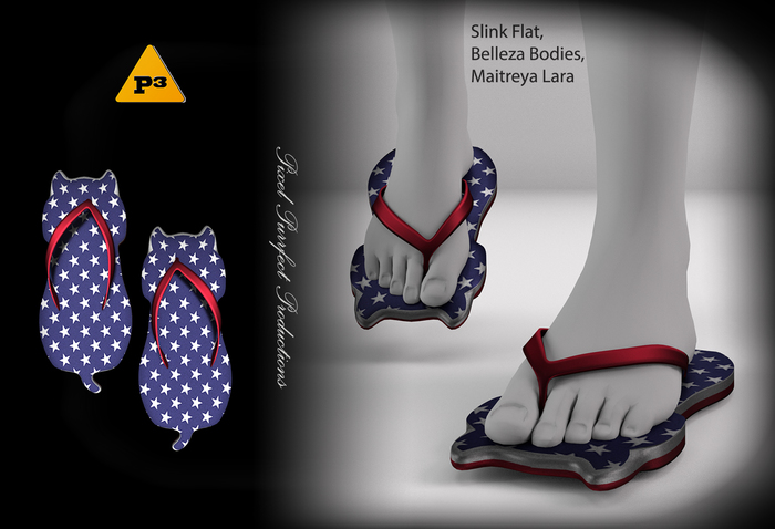 <P3> Neko Flip Flops - USA