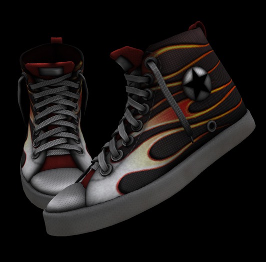 Nussis "Flames" Sneaker