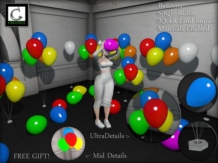 [CREATiCA] Balloons Free Gift