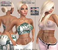 .:-->> YELIZ <<--:.  *CAYTLIN* Cross Back Top - MEGA-HUD -