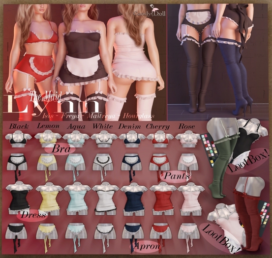 _CandyDoll_ Lynn Socks Maitreya - RARE - LootBox