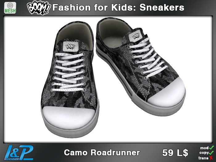 BOOM! Sneakers Camo Roadrunner