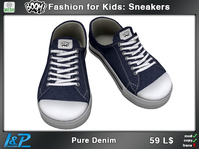 BOOM! Sneakers Pure Denim