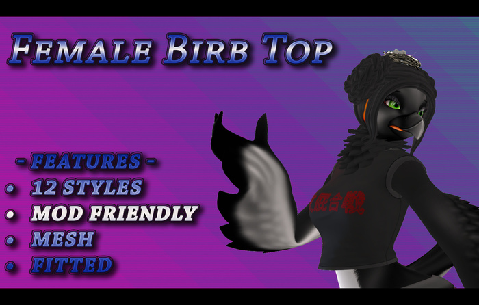 [T.T.D.] Female Birb Top