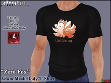 .dudel. Adam Mesh Body T-Shirt - Zero Fox