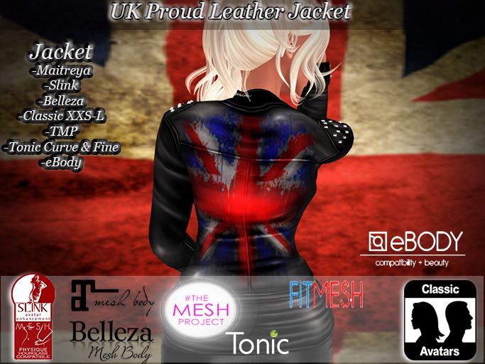 UK Proud Leather Jacket - Bagged